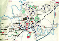 Zigong Map