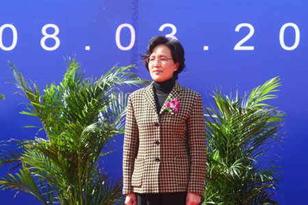 Zhong Yanqun, fulltime deputy director of the World Expo 2010 Shanghai Executive Committee