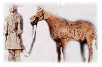 Tomb Figures of Cavalry of the Qin Dynasty