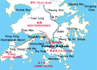 HONGKONG TRAVEL GUIDE MAP