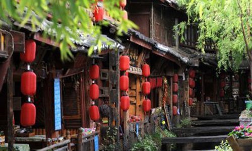 Lijiang ancient town licenced national 5A tourism attraction spot