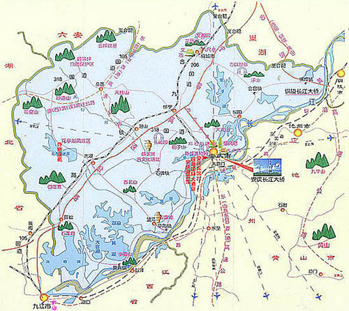 Anqing Yingbin Hotel Map