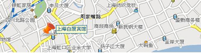 White Mansion Hotel , Shanghai Map