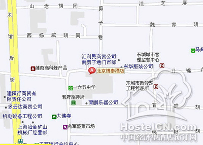 Beijing Botai Hotel Map