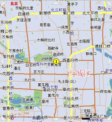 Exhibition Centre Hotel Beijing Map