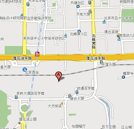 Beijing Ruierwei Hotel(the west railway station) Map