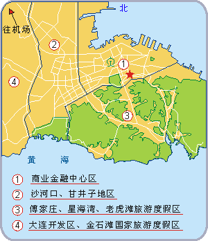 Central Plaza Hotel, Dalian Map