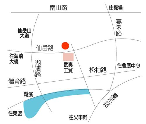 Chinatrust Hotel,Xiamen Map
