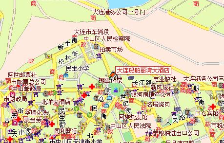 Dalian Lee Wan Hotel Map