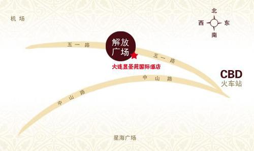 Dalian Yushengyuan International Hotel Map