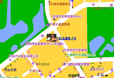 Geneva Hotel, Tianjin Map