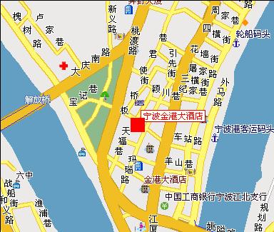 Golden Port Hotel Ningbo Map