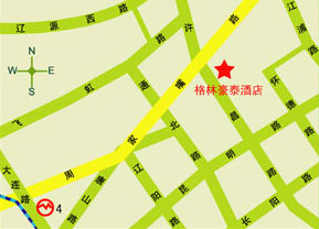 GreenTree Inn Shanghai Jiangpu Express Hotel Map