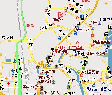 Guilin Osmanthus Hotel Map