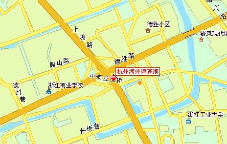 Holiday Inn Express Hangzhou Grand Canal Map