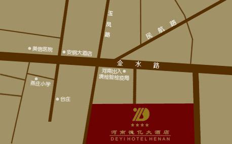 Henan Deyi Hotel Map