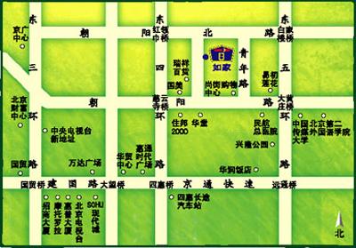 Home Inn-Beijing Ciyunsiqiao Branch Map