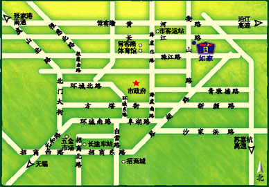 Home Inn-Changshu Henshan Road Branch Map