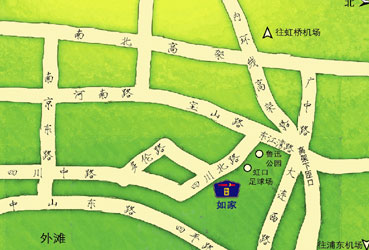 Home Inn-Luxun Park Branch Map