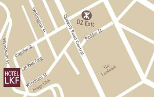 Hotel LKF By Rhombus Map