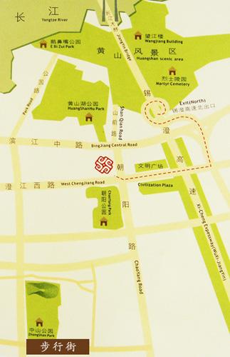Jiangyin International Hotel Map