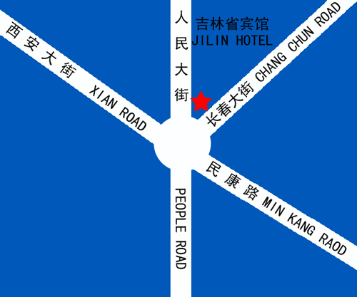 Jilin Province Hotel Map