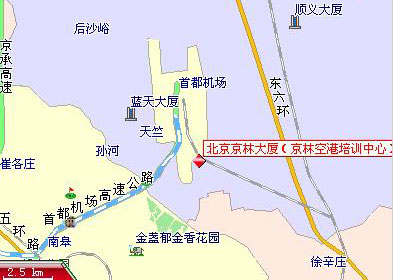 Jing lin Hotel Map