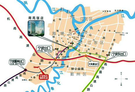 Nanyuan Hotel Map