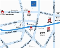 Novotel Clarke Quay Map