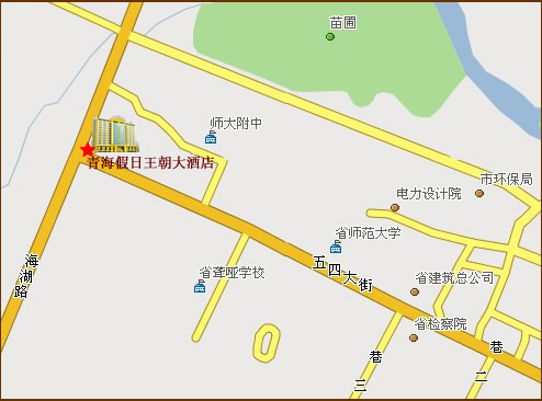 Qihai Holiday Dynasty Hotel Map