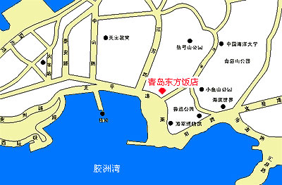 Qingdao Dongfang Hotel Map