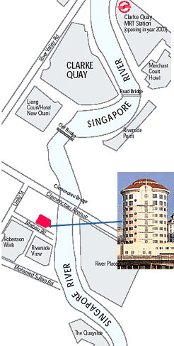Robertson Quay Hotel Map