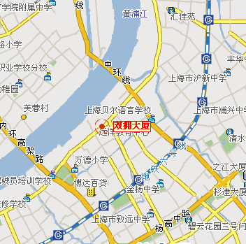 Shanghai Shuangyong Hotel Map