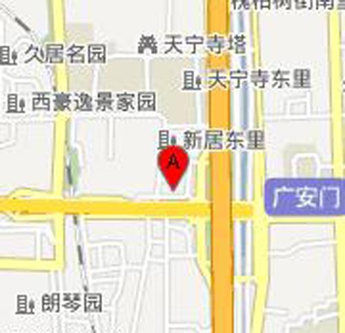 Shenzhen Hotel, Beijing Map