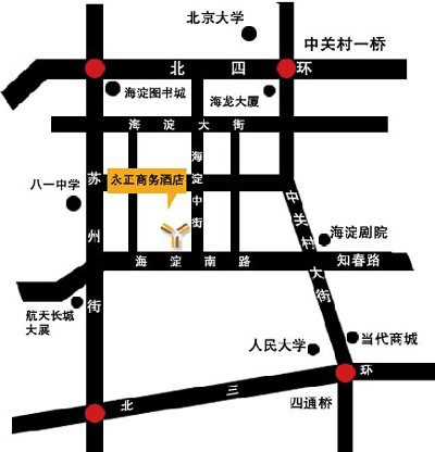 Yongzheng Business Hotel Map