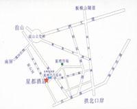 Zhuhai xingdu hotel Map