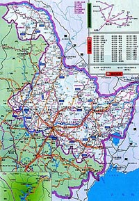Heilongjiang Map