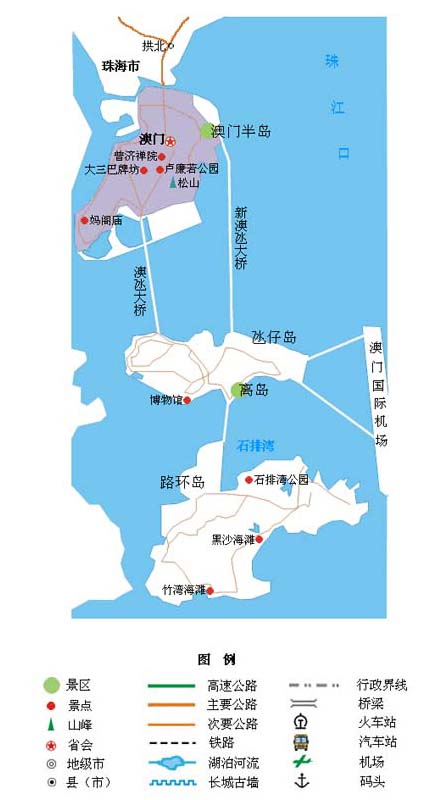 Macao E-map