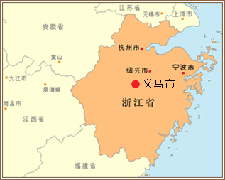 Yiwu Map