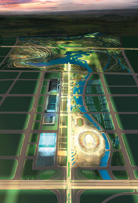 Beijing Olympic Green Tennis Court