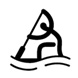 Pictogram--Canoe/Kayak Flatwater