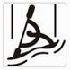 Pictogram--Canoe/Kayak Slalom