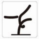 Pictogram--Gymnastics
