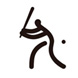 Pictogram--Baseball