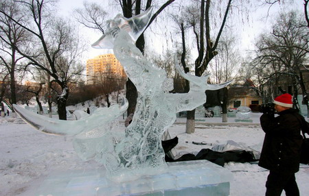 The 22nd Harbin International Ice Carving Competition ended