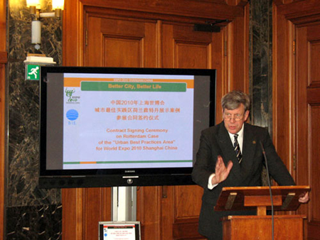 Ivo Opstelten, mayor of Rotterdam