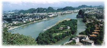 Bird's-eye View of Guilin 