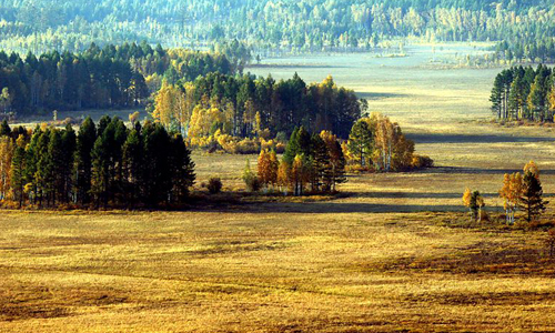 Autumn sceneries around China