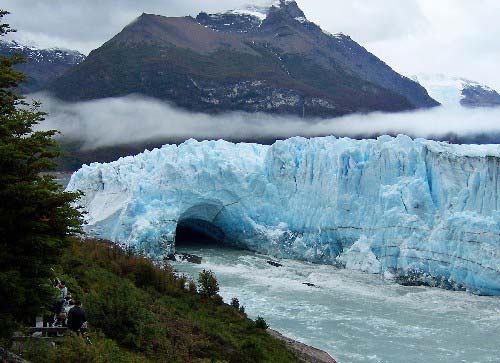 Long-awaited glacier rupture