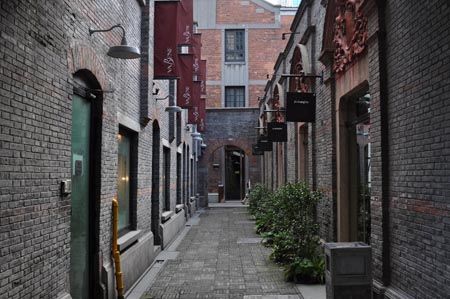 Old streets in Shanghai